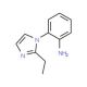 2-(2-Ethyl-imidazol-1-yl)-phenylamine - chemical structure image