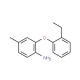 2-(2-Ethylphenoxy)-4-methylaniline - chemical structure image
