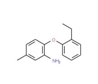 2-(2-Ethylphenoxy)-5-methylaniline - chemical structure image