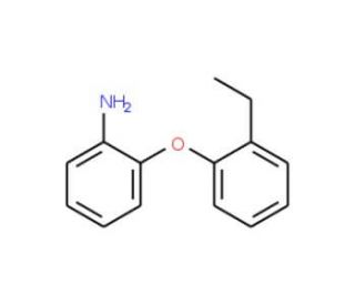 2-(2-Ethylphenoxy)aniline - chemical structure image