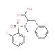 2-(2-Fluoro-benzenesulfonyl)-1,2,3,4-tetrahydro-isoquinoline-3-carboxylic acid - chemical structure image