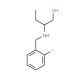 2-(2-Fluoro-benzylamino)-butan-1-ol - chemical structure image
