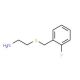 2-(2-Fluoro-benzylsulfanyl)-ethylamine - chemical structure image