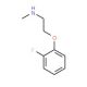 [2-(2-Fluoro-phenoxy)-ethyl]-methyl-amine - chemical structure image