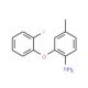 2-(2-Fluorophenoxy)-4-methylaniline - chemical structure image