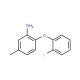 2-(2-Fluorophenoxy)-5-methylaniline - chemical structure image