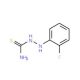 2-(2-Fluorophenyl)-1-hydrazinecarbothioamide - chemical structure image