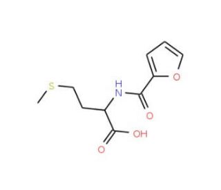 2-(2-furoylamino)-4-(methylthio)butanoic acid - chemical structure image