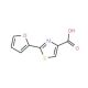 2-(2-furyl)-1,3-thiazole-4-carboxylic acid (CAS 115299-13-3) - chemical structure image