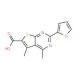 2-(2-furyl)-4,5-dimethylthieno[2,3-d]pyrimidine-6-carboxylic acid - chemical structure image