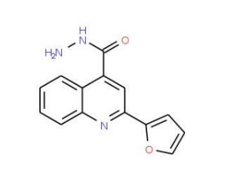 2-(2-Furyl)quinoline-4-carbohydrazide - chemical structure image