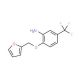 2-(2-Furylmethoxy)-5-(trifluoromethyl)aniline - chemical structure image