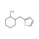 2-(2-furylmethyl)cyclohexanamine (CAS 67823-66-9) - chemical structure image