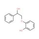 2-(2-hydroxy-2-phenylethoxy)phenol - chemical structure image