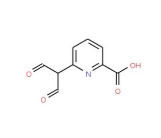 2-(2-Hydroxycarbonyl-6-pyridyl)malondialdehyde (CAS 212755-80-1) - chemical structure image
