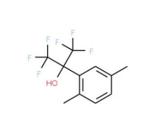 2-(2-Hydroxyhexafluoroisopropyl)-1,4-xylene (CAS 28180-47-4) - chemical structure image