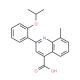 2-(2-Isopropoxyphenyl)-8-methylquinoline-4-carboxylic acid - chemical structure image