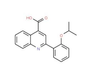 2-(2-Isopropoxyphenyl)quinoline-4-carboxylic acid - chemical structure image