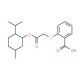 2-(2-Isopropyl-5-methyl-cyclohexyloxycarbonylmethylsulfanyl)-benzoic acid - chemical structure image