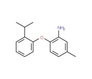 2-(2-Isopropylphenoxy)-5-methylaniline - chemical structure image