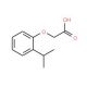 2-(2-Isopropylphenoxy)acetic acid (CAS 25141-58-6) - chemical structure image