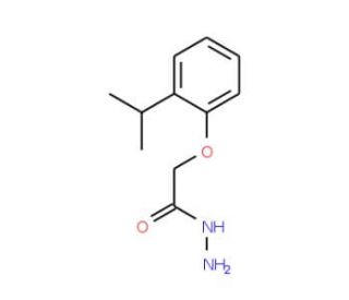 2-(2-Isopropylphenoxy)acetohydrazide - chemical structure image