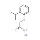 2-(2-Isopropylphenoxy)acetohydrazide - chemical structure image