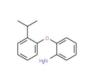 2-(2-Isopropylphenoxy)aniline - chemical structure image