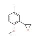 2-(2-methoxy-5-methylphenyl)oxirane - chemical structure image