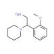 2-(2-Methoxy-phenyl)-2-piperidin-1-yl-ethylamine - chemical structure image