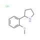 2-(2-Methoxy-phenyl)-pyrrolidine hydrochloride - chemical structure image