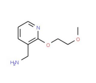 [2-(2-methoxyethoxy)pyridin-3-yl]methylamine - chemical structure image