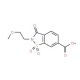 2-(2-methoxyethyl)-1,1,3-trioxo-2,3-dihydro-1λ{6},2-benzothiazole-6-carboxylic acid (CAS 1082395-50-3) - chemical structure i
