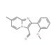 2-(2-Methoxyphenyl)-7-methylimidazo[1,2-a]-pyridine-3-carbaldehyde - chemical structure image