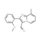 2-(2-Methoxyphenyl)-8-methylimidazo-[1,2-a]pyridine-3-carbaldehyde - chemical structure image