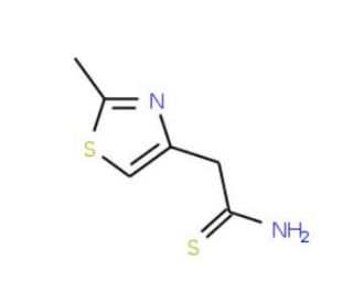 2-(2-methyl-1,3-thiazol-4-yl)ethanethioamide - chemical structure image