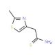 2-(2-methyl-1,3-thiazol-4-yl)ethanethioamide - chemical structure image