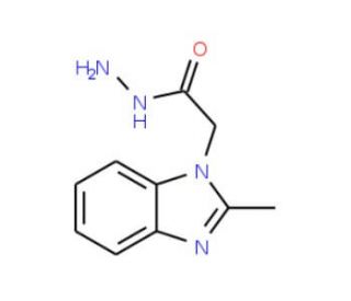2-(2-Methyl-1H-benzimidazol-1-yl)acetohydrazide - chemical structure image
