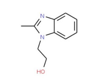 2-(2-methyl-1H-benzimidazol-1-yl)ethanol (CAS 4946-08-1) - chemical structure image