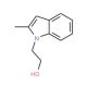 2-(2-Methyl-indol-1-yl)-ethanol - chemical structure image