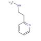 2-(2-Methylaminoethyl)pyridine (CAS 5638-76-6) - chemical structure image