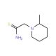 2-(2-methylpiperidin-1-yl)ethanethioamide - chemical structure image