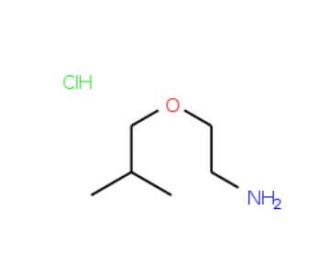 2-(2-methylpropoxy)ethan-1-amine hydrochloride - chemical structure image