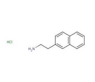 2-(2-Naphthyl)ethylamine hydrochloride (CAS 2017-67-6) - chemical structure image