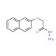2-(2-naphthyloxy)acetohydrazide (CAS 36304-47-9) - chemical structure image