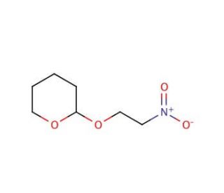 2-(2-Nitroethoxy)tetrahydropyran (CAS 75233-61-3) - chemical structure image
