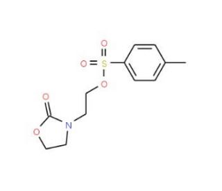 2-(2-Oxo-1,3-oxazolan-3-yl)ethyl4-methylbenzenesulfonate (CAS 159974-55-7) - chemical structure image