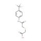 2-({2-Oxo-2-[4-(trifluoromethyl)anilino]-ethyl}sulfanyl)acetic acid - chemical structure image