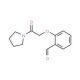 2-(2-oxo-2-pyrrolidin-1-ylethoxy)benzaldehyde (CAS 879362-24-0) - chemical structure image