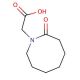 2-(2-oxoazocan-1-yl)acetic acid - chemical structure image